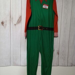 North Pole One Piece Pajamas Ladies Medium Christmas‎